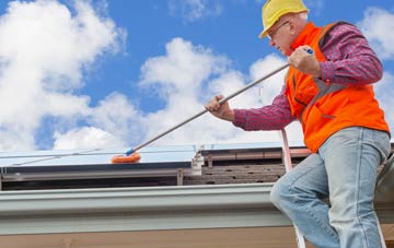 Broadmere soft wash roof cleaning